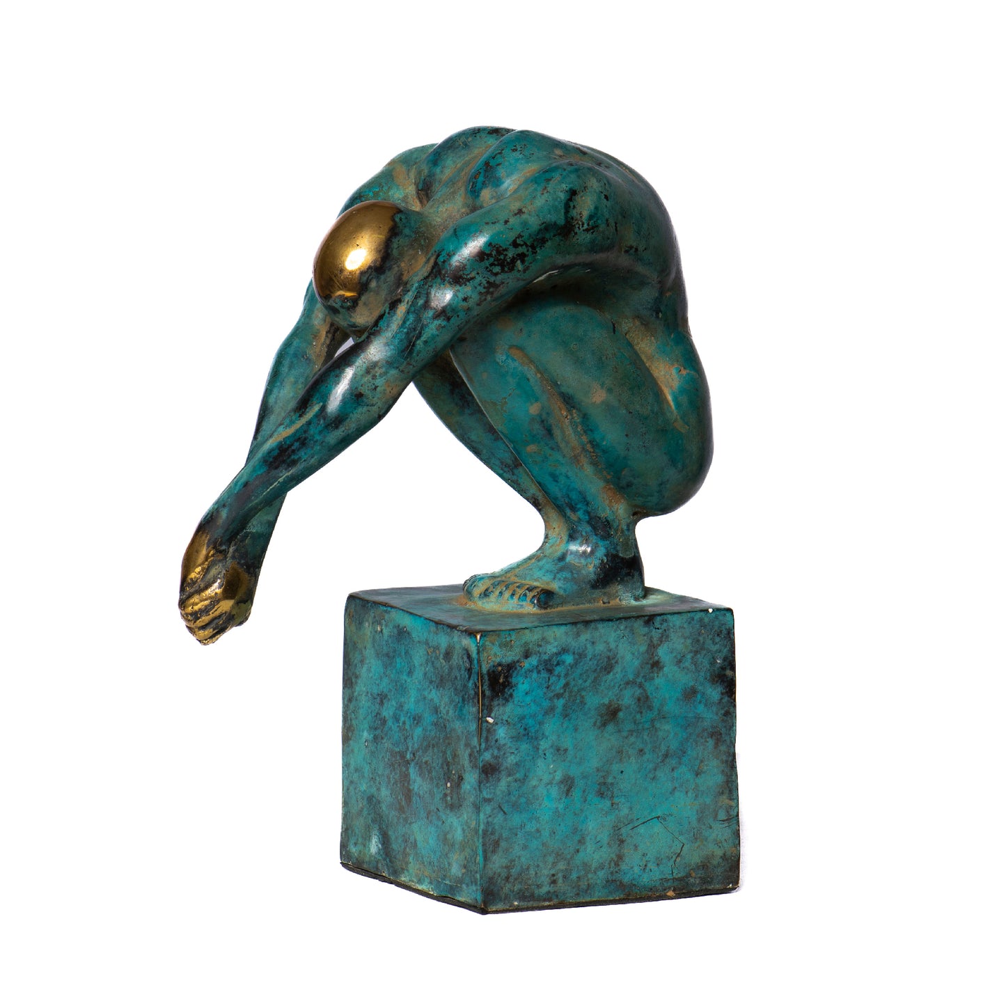 Mini Tuffatore in Bronzo