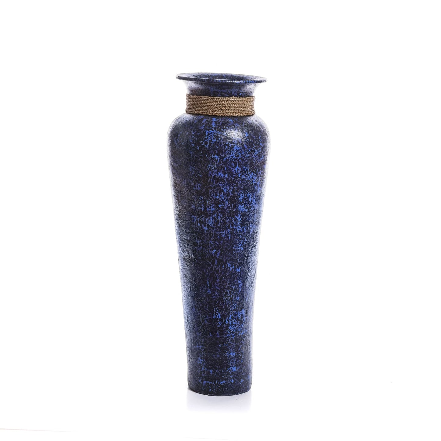 Vaso decorato blu Vasi Asmat