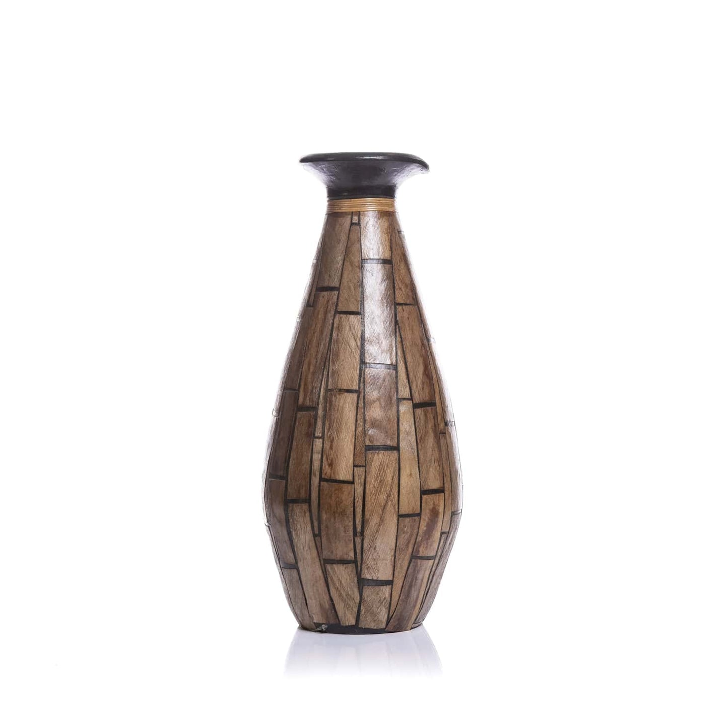Vaso effetto legno Asmat