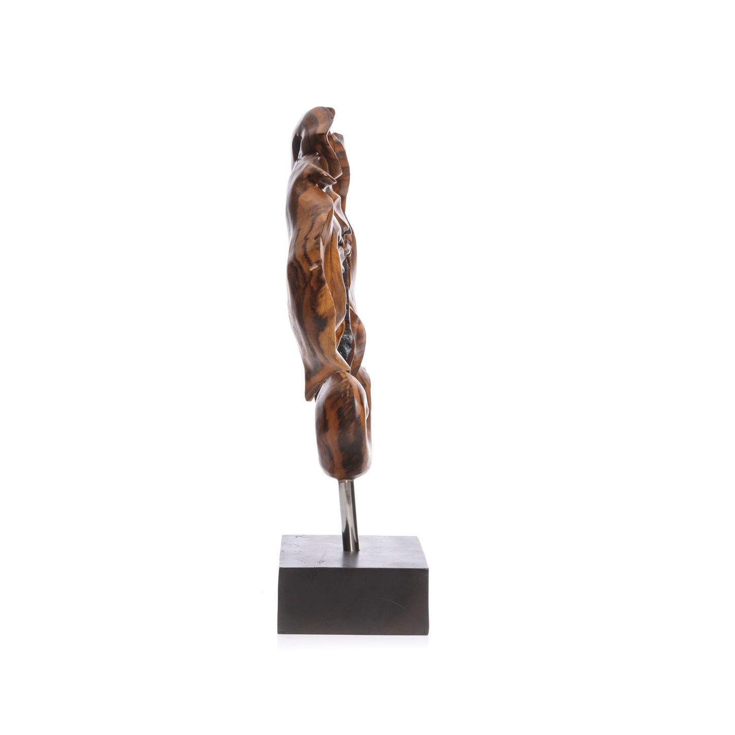 Wooden structure - Struttura astratta in legno di teak - Asmat Design