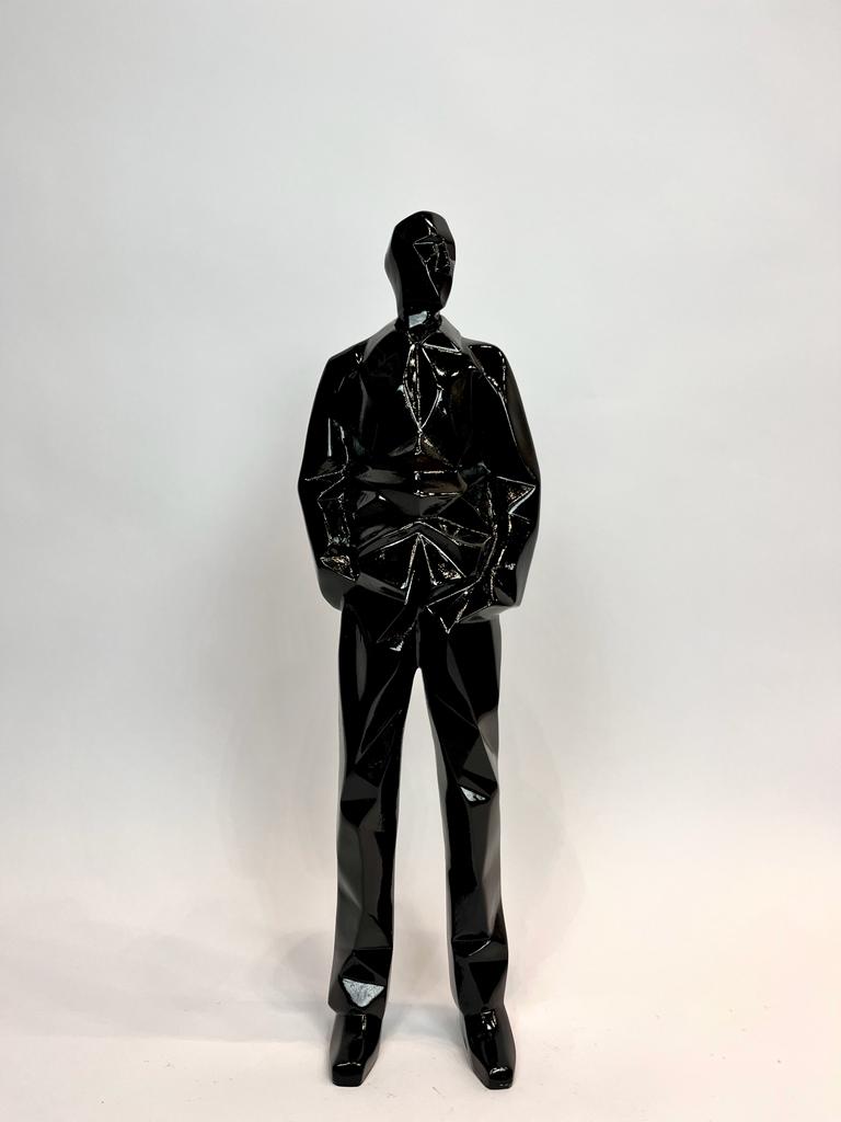 Man in resina nero - Asmat Design