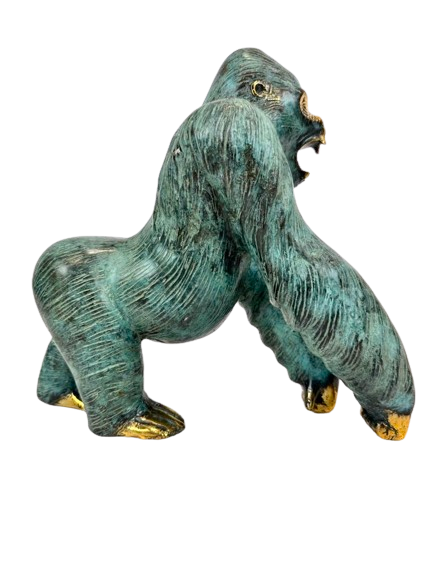 Gorilla in bronzo