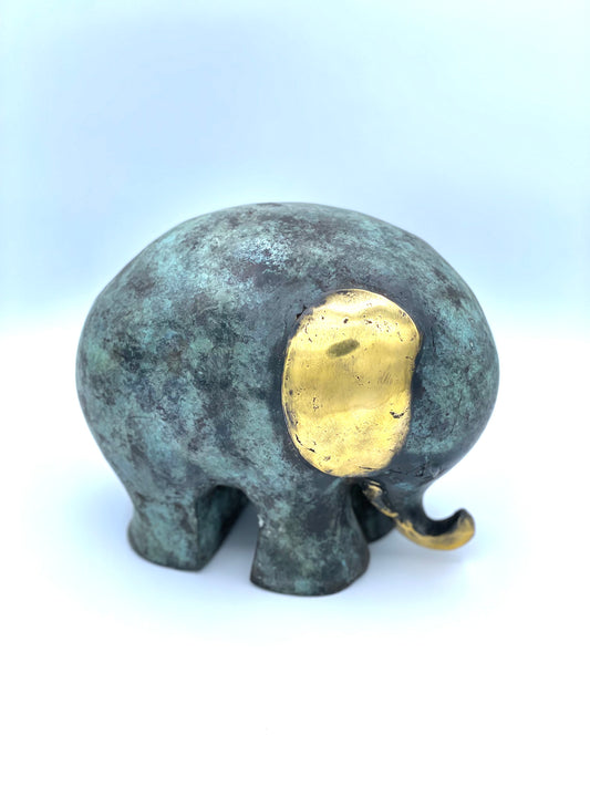 Elefantino in bronzo - Asmat Design