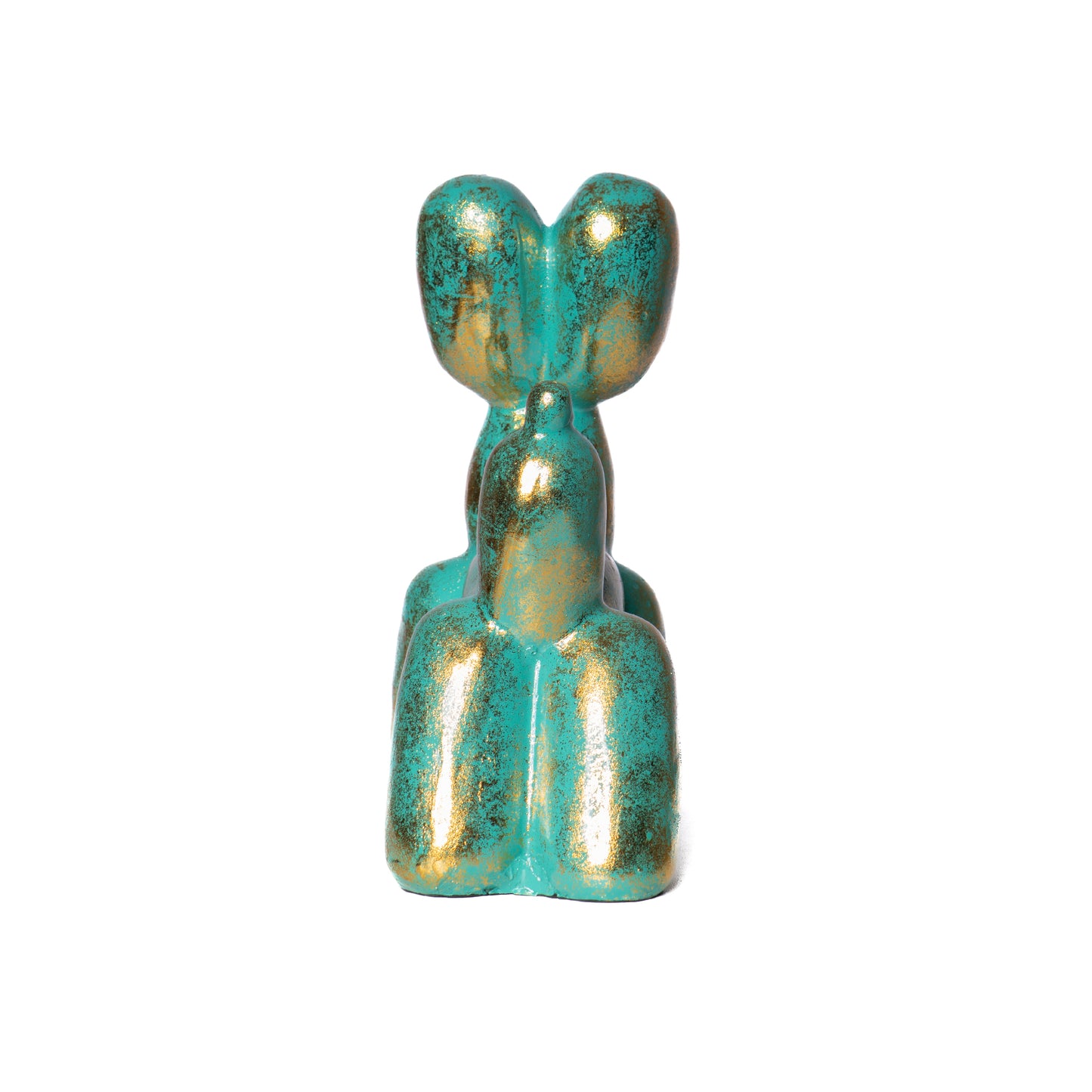 Balloon dog gold in resina - versione S -